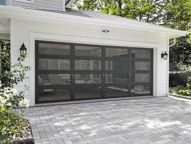 Pataskala Garage Door Repair design specialist presenting custom garage door options to Pataskala homeowner