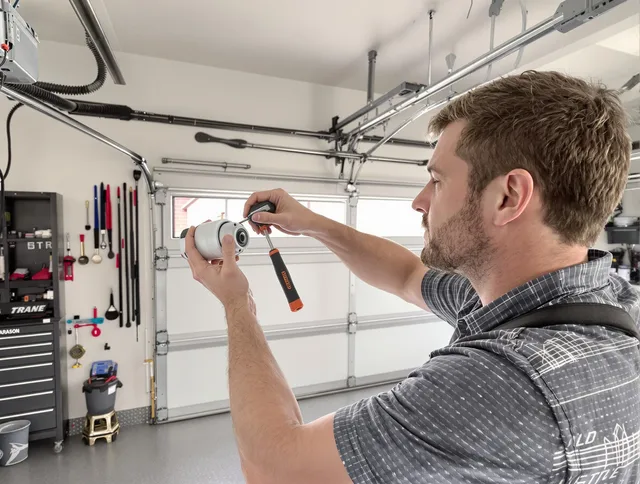 Garage door opener repair service by Pataskala Garage Door Repair in Pataskala
