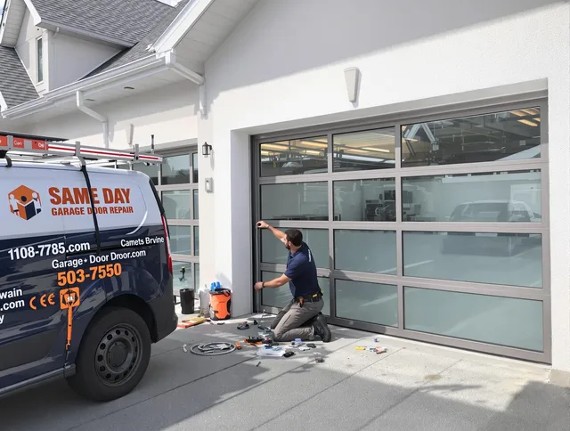 Same-day garage door repair service by Pataskala Garage Door Repair in Pataskala
